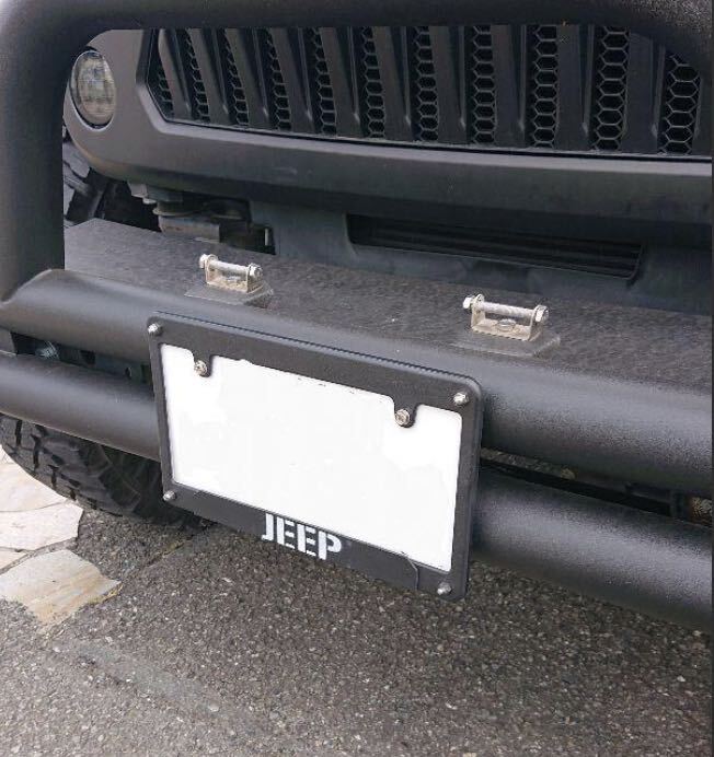 jeep jkラングラー ナンバーフレーム拍卖