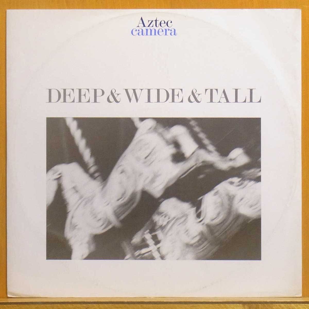 ◆美盤!ダブル洗浄済!★Aztec Camera「Deep & Wide & Tall」UK 12inch #61997拍卖