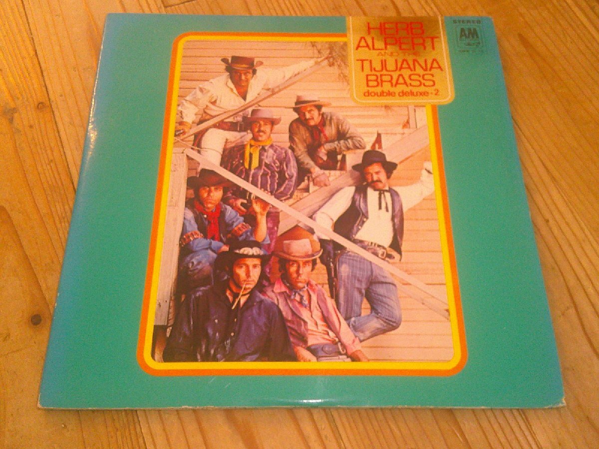 LP:HERB ALPERT & THE TIJUANA BRASS DOUBLE DELUXE ハーブ・アルパートとティファナ・ブラス ダブル・デラックス 第2集:2枚組拍卖