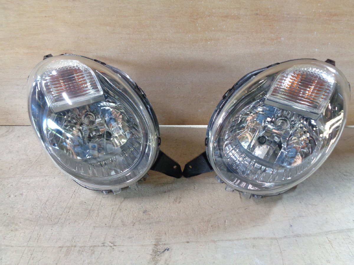 MF22S MRワゴン 純正 ハロゲン ヘッドライト 左右セット拍卖