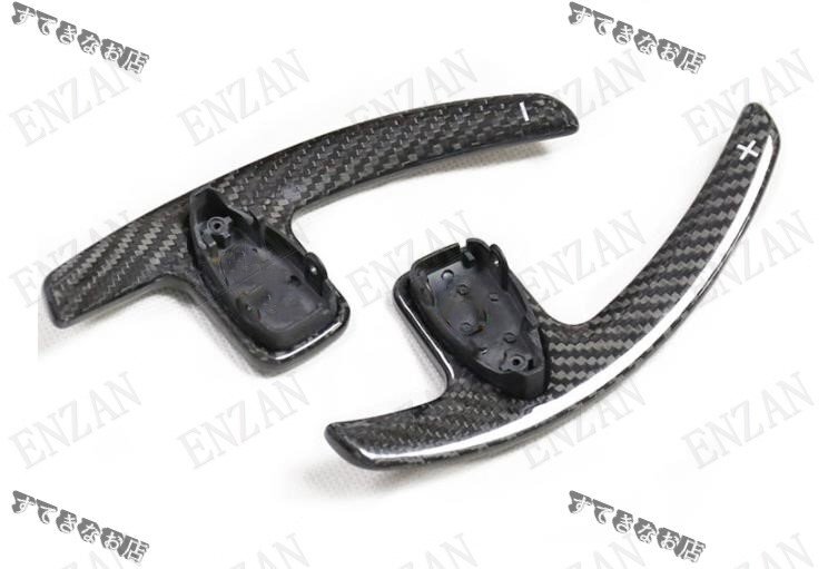 特売!ベンツ C E S GLE CLS GLC Klasse W205 W213 w222 W166 C218 X253 交換式 ドライカーボン製 シフトパドル 左右2個拍卖