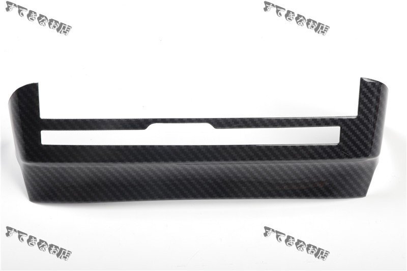 特売! レクサス ES 右ハンドル専用 センターステッカー CDパネルフレームカバー カーボン紋理 1個 拍卖