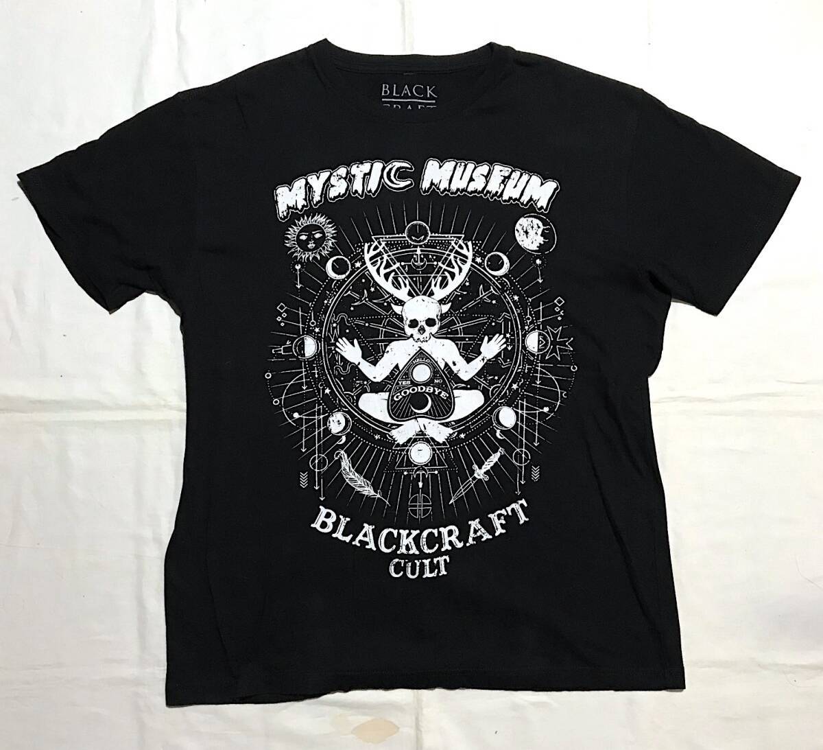Tシャツ【BLACKCRAFT CULT × MYSTIC MUSEUM】サイズXL/ROCK/METAL/悪魔/サタニック/悪魔崇拝拍卖