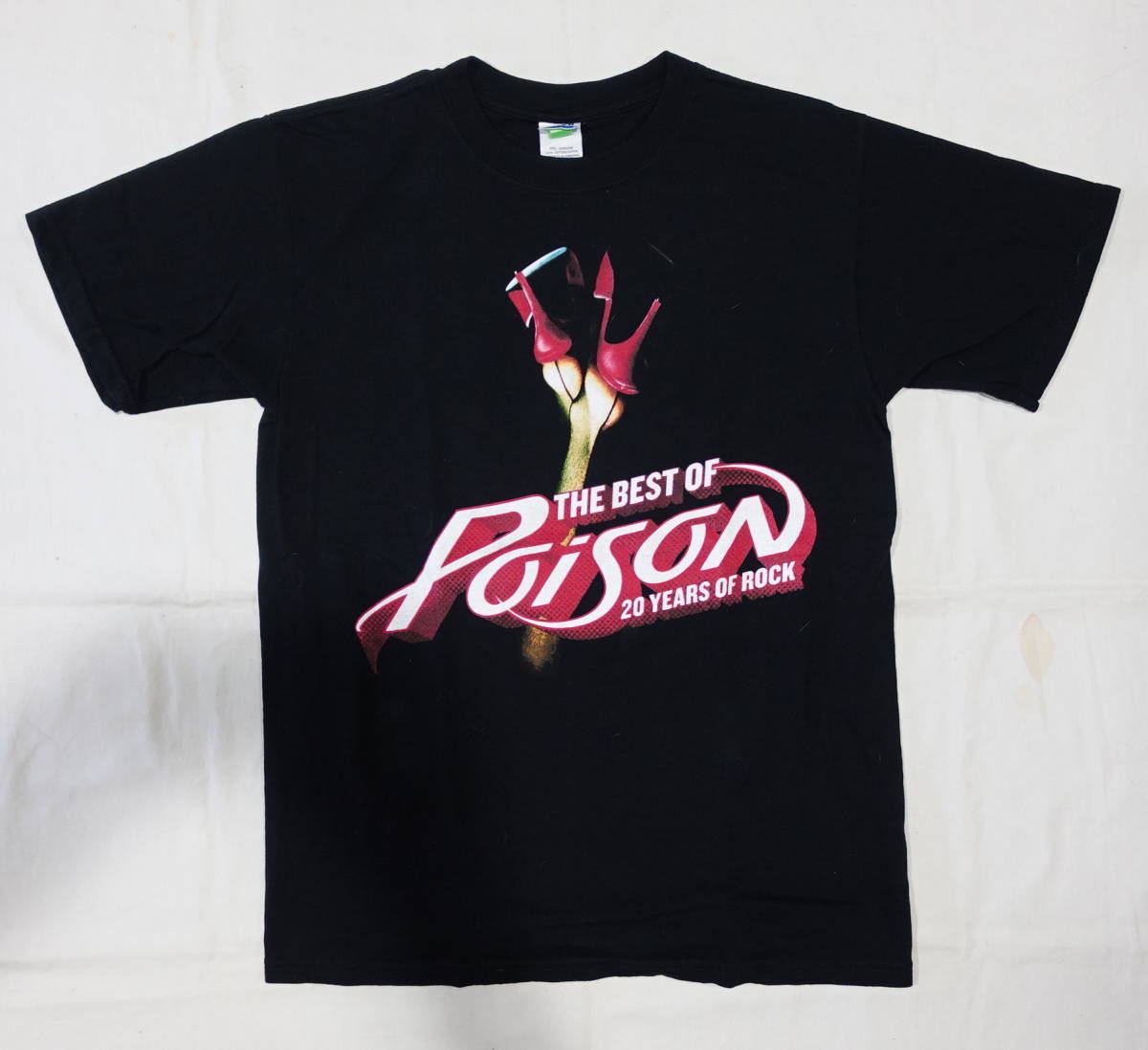 ROCK Tee【POISON】サイズM/BEST OF POISON/ポイズン/2006 US TOUR/80s/hairmetal/bandtee拍卖
