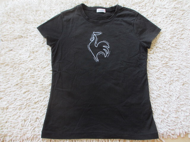 ★数回・USED!ルコック プリント 半袖Tシャツ М★拍卖