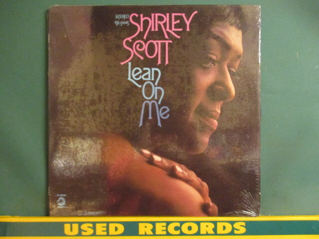 Shirley Scott : Lean On Me LP (( タイトル曲は Bill Withers 名曲カバー! 70's Organ Jazz Funk オルガン / 落札5点で送料当方負担拍卖
