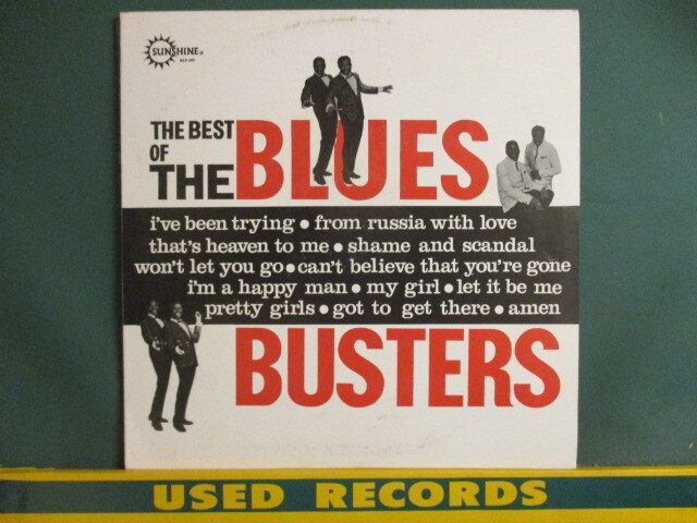 The Blues Busters : The Best Of LP (( Jamaican R&B - SKA / Sam CookeなどR&Bカバー有 / 落札5点で送料当方負担拍卖