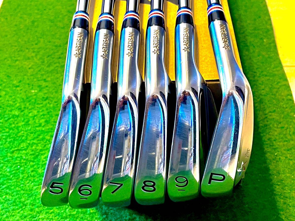 アーティザンアイアンLS 720MB 5-P、1st Edition(6本セット) シャフト:Dynamic Gold Tour Issue S200拍卖
