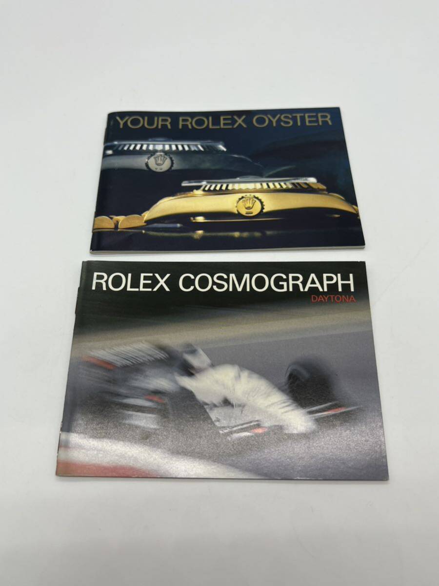 ロレックス ROLEX 1988年 R番 16520 16523 16528 デイトナ 冊子 200タキメーター ヴィンテージ 希少品 逆6 段落ち オイスター冊子 1989年拍卖