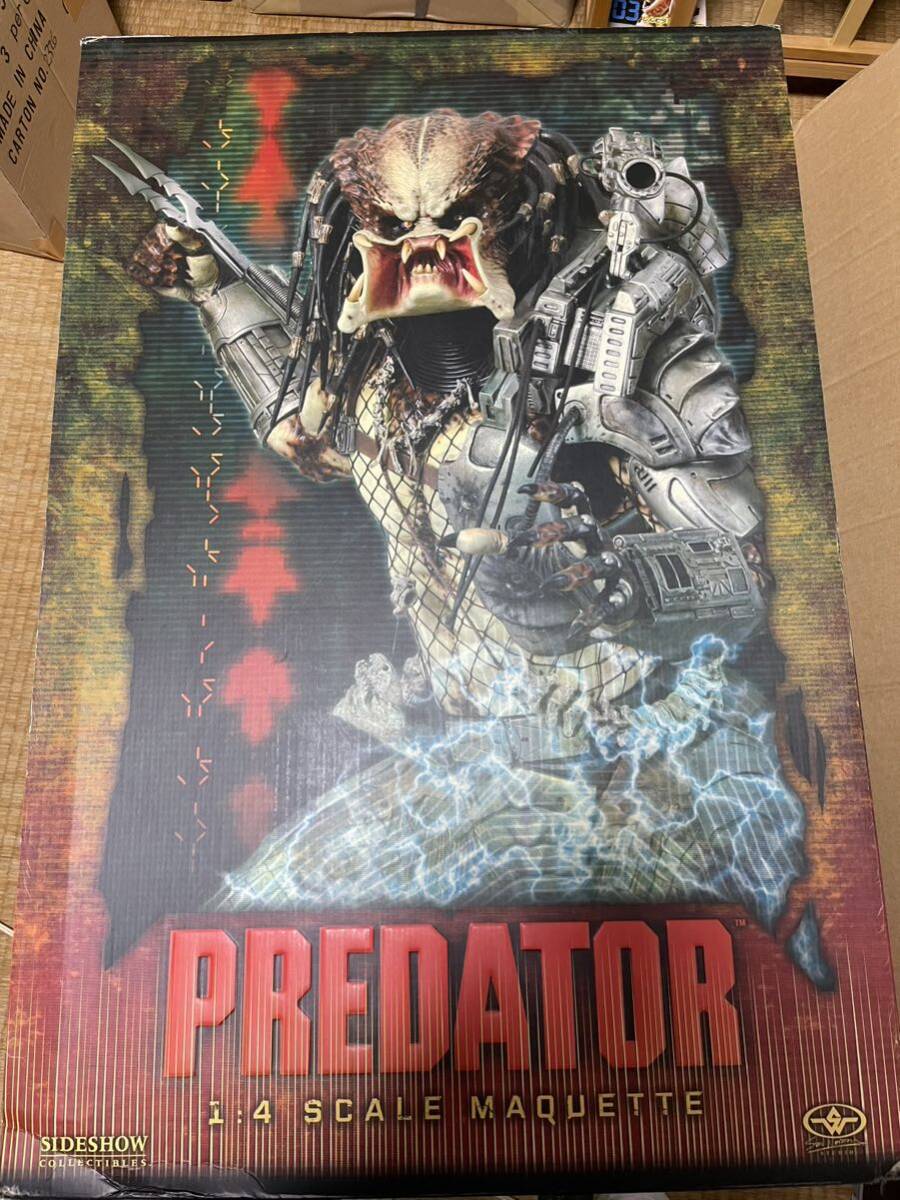 SIDESHOW サイドショウ 1/4 プレデター マケット拍卖