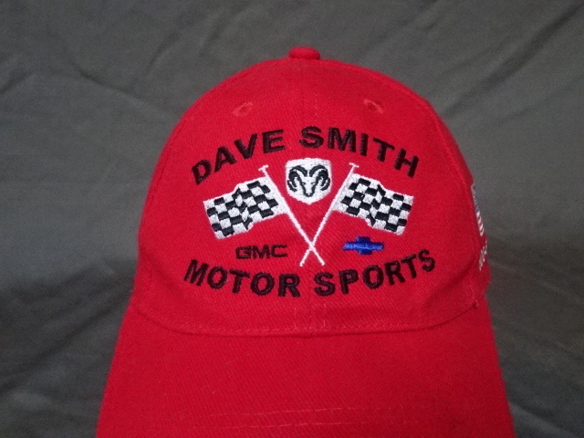 激レア USA購入 アメリカ企業モノ アイダホ州 GMC Chrysler Dodge 中古車販売【DAVE SMITH MOTOR SPORTS】星条旗 ロゴ刺繍入りCAP 中古良品拍卖