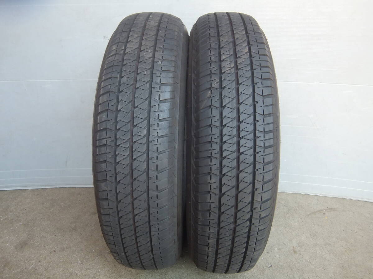 【2021年製☆6.1&5.7ミリ】175/80R16 ブリヂストン DUELER H/T684Ⅱ☆2本セット 40807-10 検)ジムニー拍卖