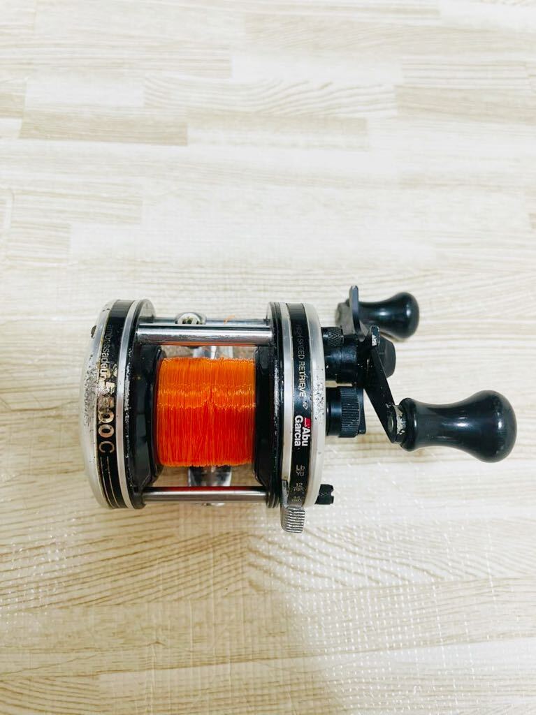 ABU Ambassadeur 5500C パーミング オールドアブ アンバサダー 人気モデル オールドタックル オールドリール拍卖