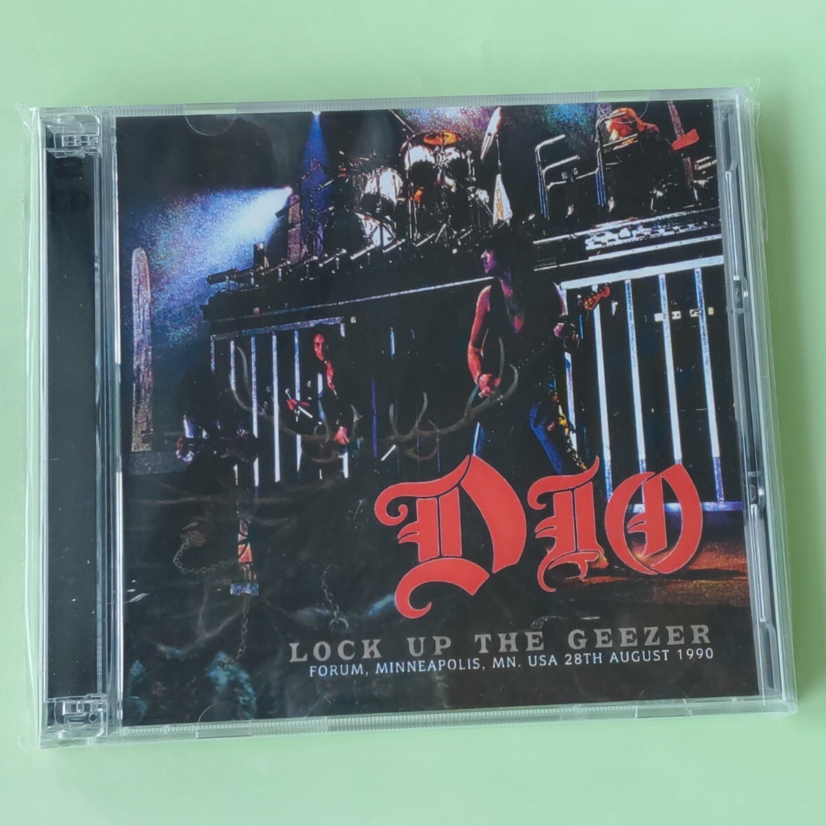 【数回再生しただけの美品です】DIO Lock Up The Geezer ★元BLACK SABBATHのギーザー・バトラーがゲスト参加★1990年のライブ★RAINBOW拍卖