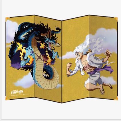 ワンピース エモーション ONE PIECE EMOTION 東京 限定 ワノ国 大激闘図屏風 ルフィVSカイドウ拍卖