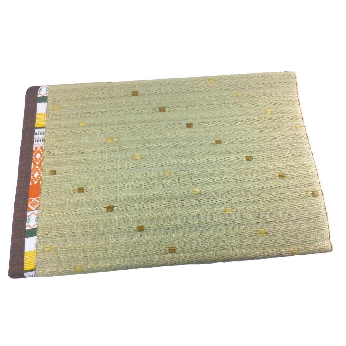 い草ラグ 畳ラグ ふっくら ナチュラルテイスト フローリングに合う自然な柄 消臭 抗菌 軽量 1.4畳 180x120cm ブラウン ベージュ拍卖