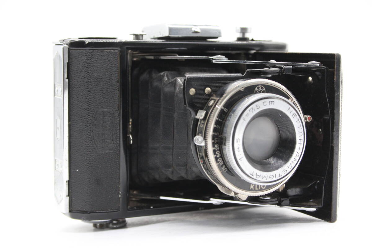 【訳あり品】 ツァイスイコン Zeiss Ikon Nettar 515 7.5cm F4.5 蛇腹カメラ v5436拍卖