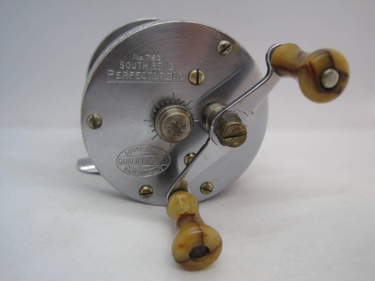 サウスベンド Perfectoreno 750 ダイレクトドライブリール 1930~40年代製 フルオリジナル ビンテージリール拍卖