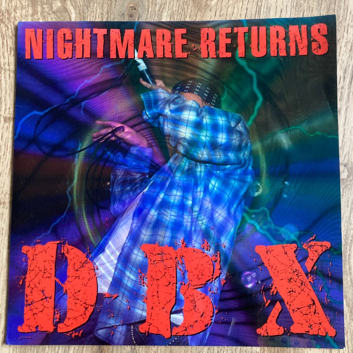 NIGHTMARE RETURNS、DBX、7インチレコード、indie rock、ハードコア、hard core、mixture、ミクスチャー、拍卖