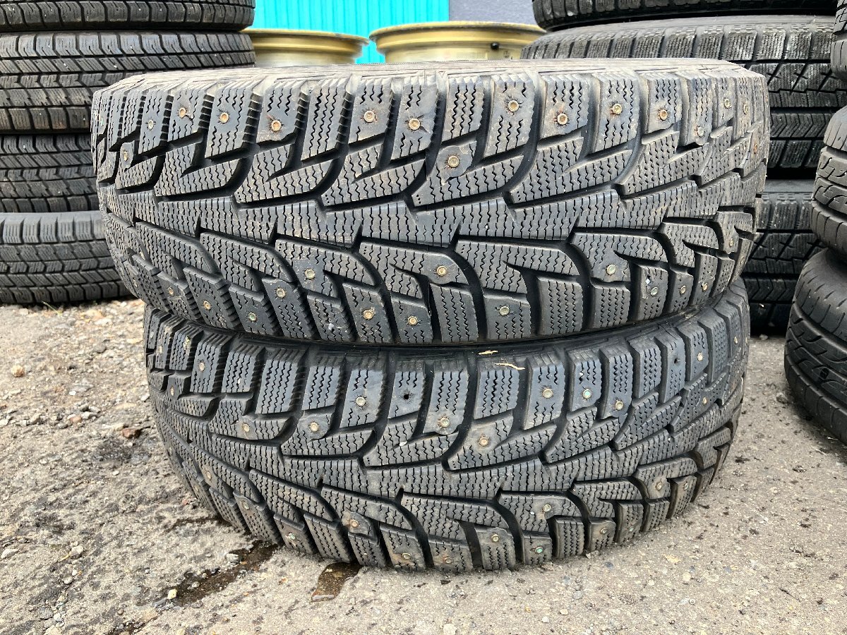 175/65R14 86T HanKOOK Winter i* Pike RS 2016年製 スパイクタイヤ 2本セット K24拍卖