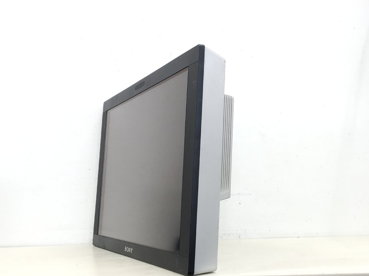 SONY24型業務用モニター LMD-2451MT+3G/HD/SD-SDI入力アダプター BKM-250TG スタンド欠品 動作未確認 中古品(管:2C-M)拍卖
