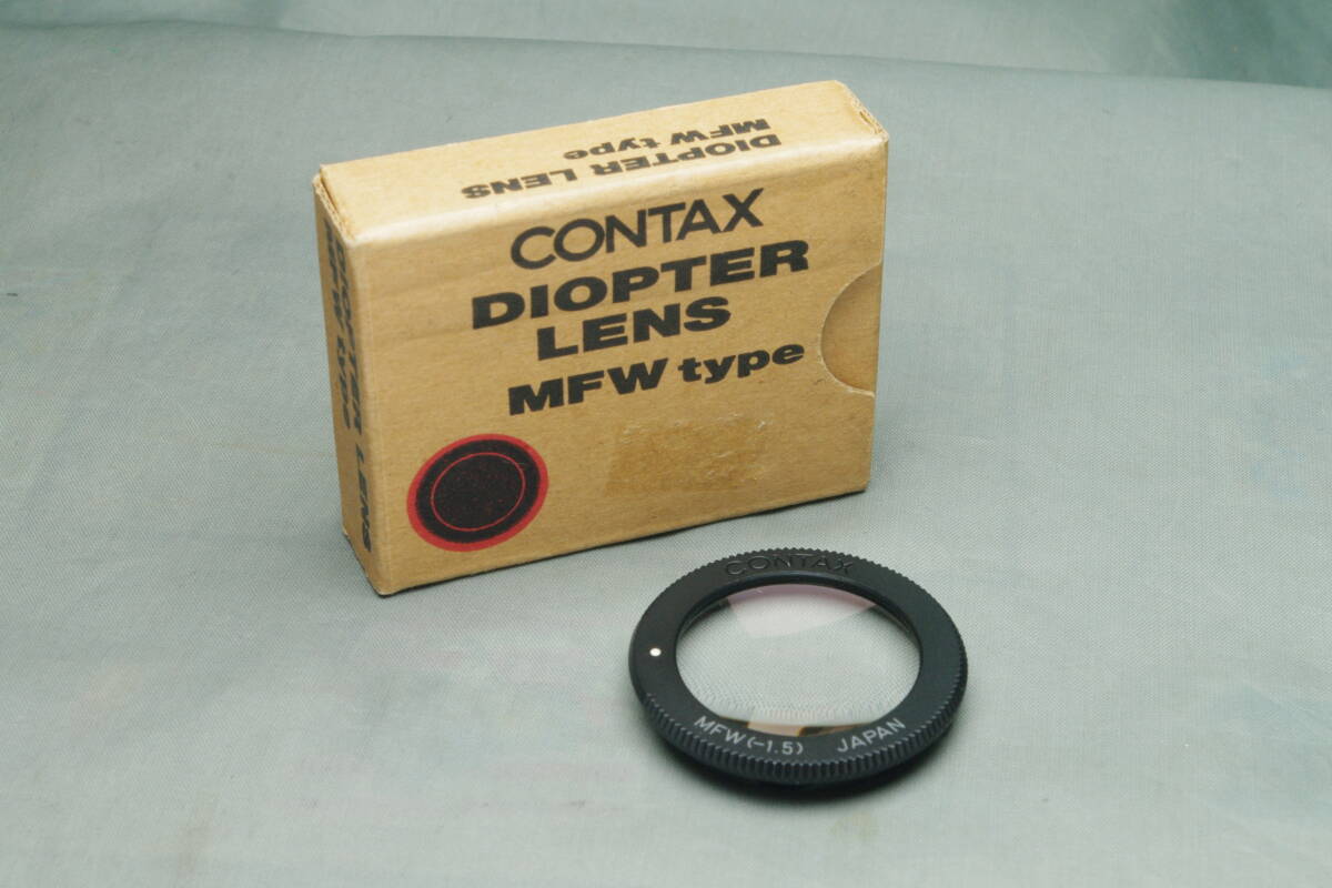 コンタックス CONTAX645 MFW-1.5 ウエストレベルファインダーMF-2用視度補正レンズ拍卖