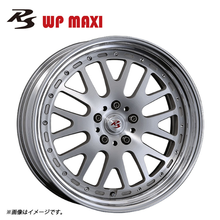 送料無料 クリムソン RS WP MAXI Low Disk 2PIECE 9J-17 +53~-7 4H-100 (17インチ) 4H100 9J+53~-7【2本セット 新品】拍卖