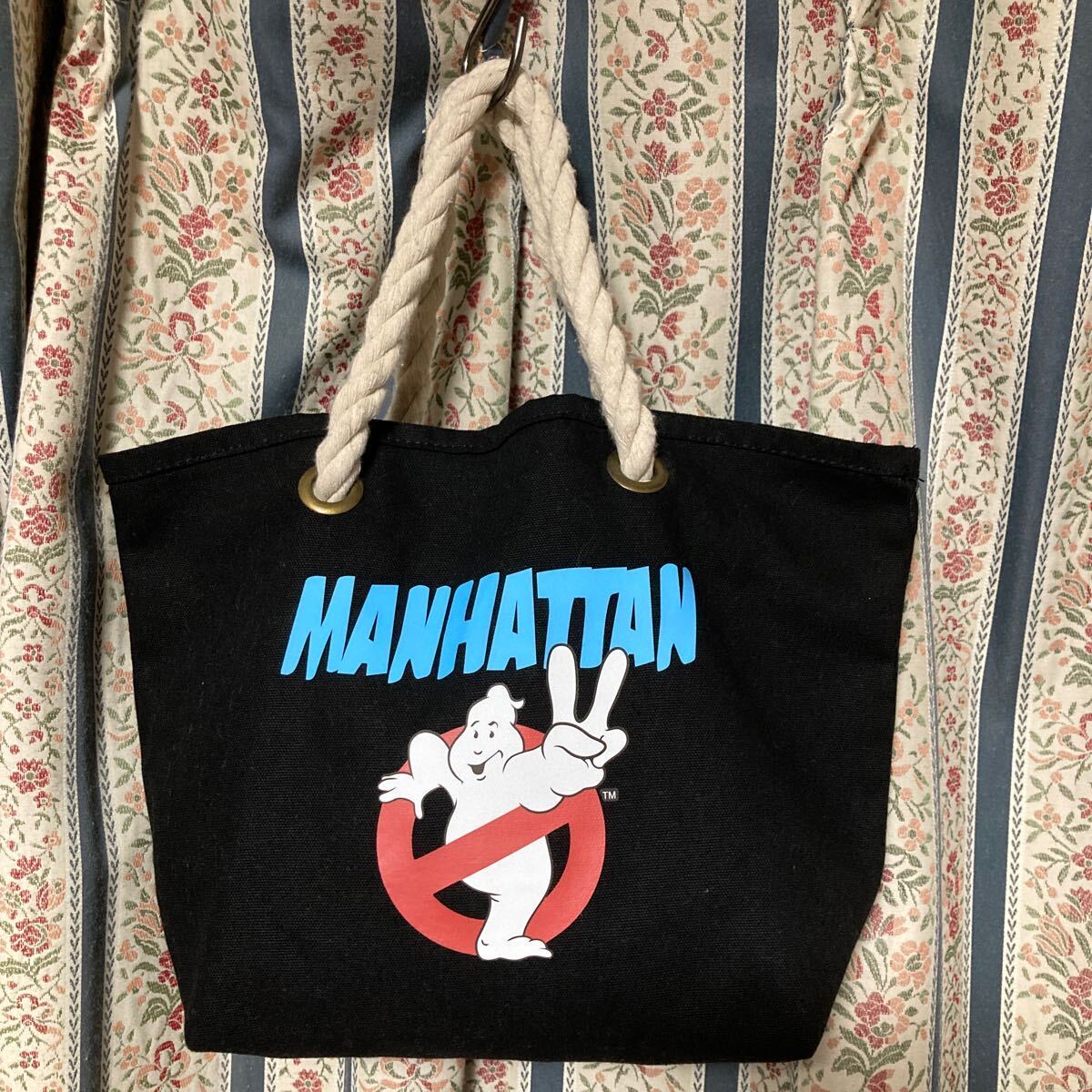 TMT × ゴーストバスターズ ミニトートバッグ キャンバストート ランチトート 映画コラボ拍卖