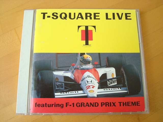 美品!T-SQUARE LIVE T-スクェア ライブ F-1グランプリテーマ 【CD】送料無料~拍卖