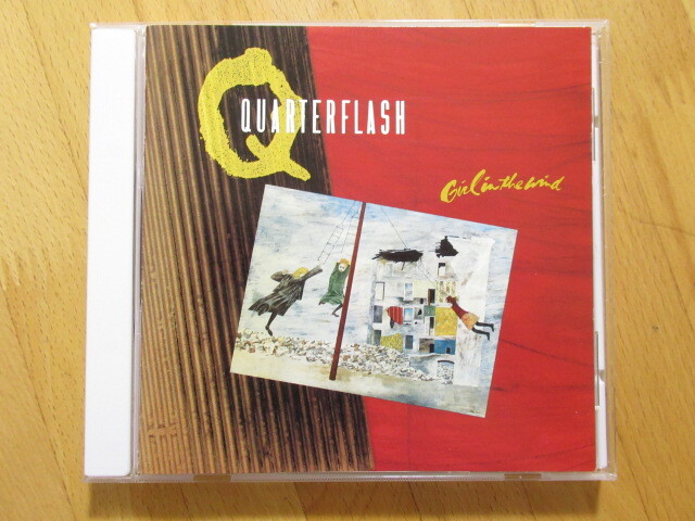 美品!QUARTERFLASH クォーターフラッシュ ガール・イン・ザ・ウィンド【国内盤CD】送料無料~拍卖