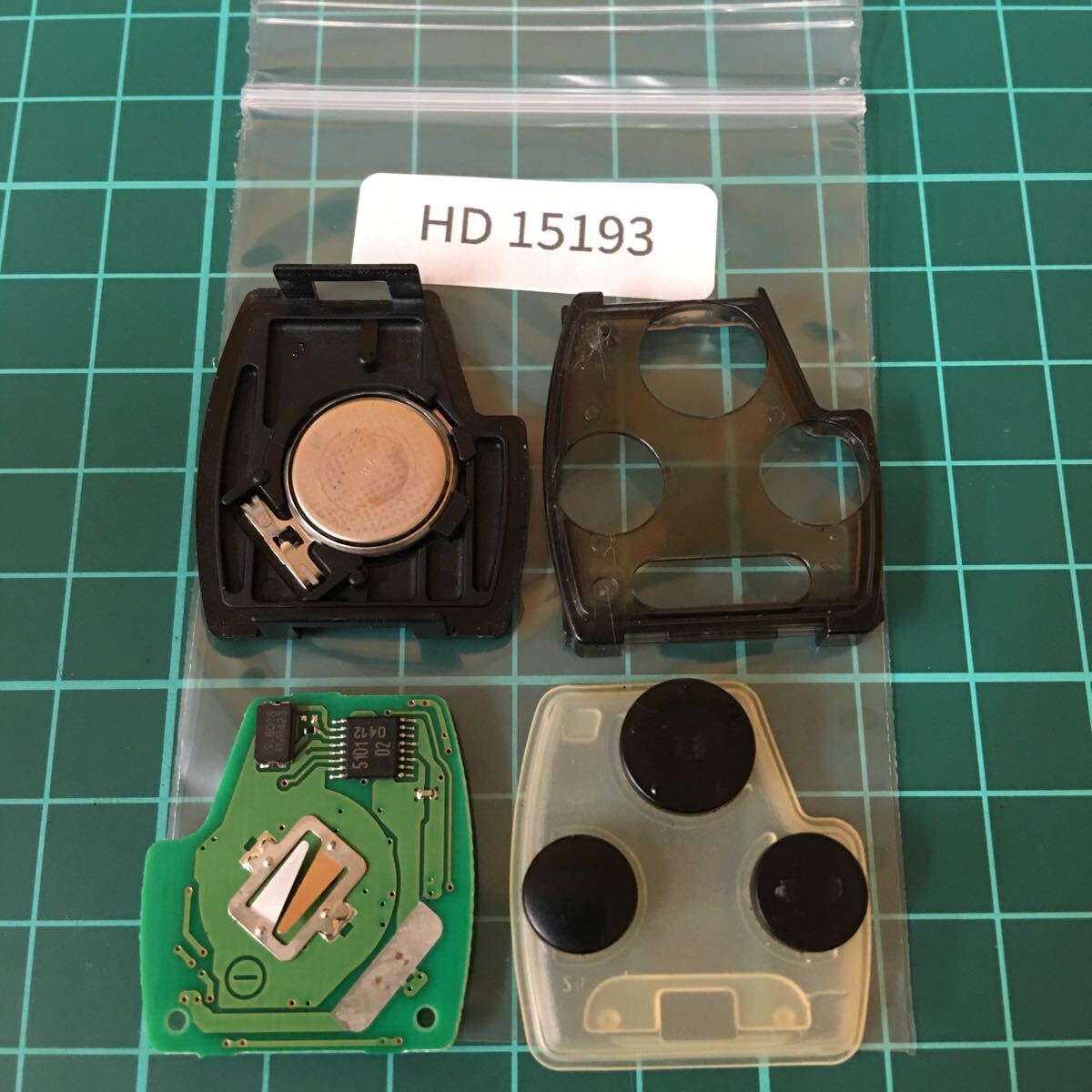 HD15193 ホンダ 純正 キーレス スケルトン基盤のみ 3ボタンステップワゴン エリシオン フリード等(片側スライドドア)拍卖