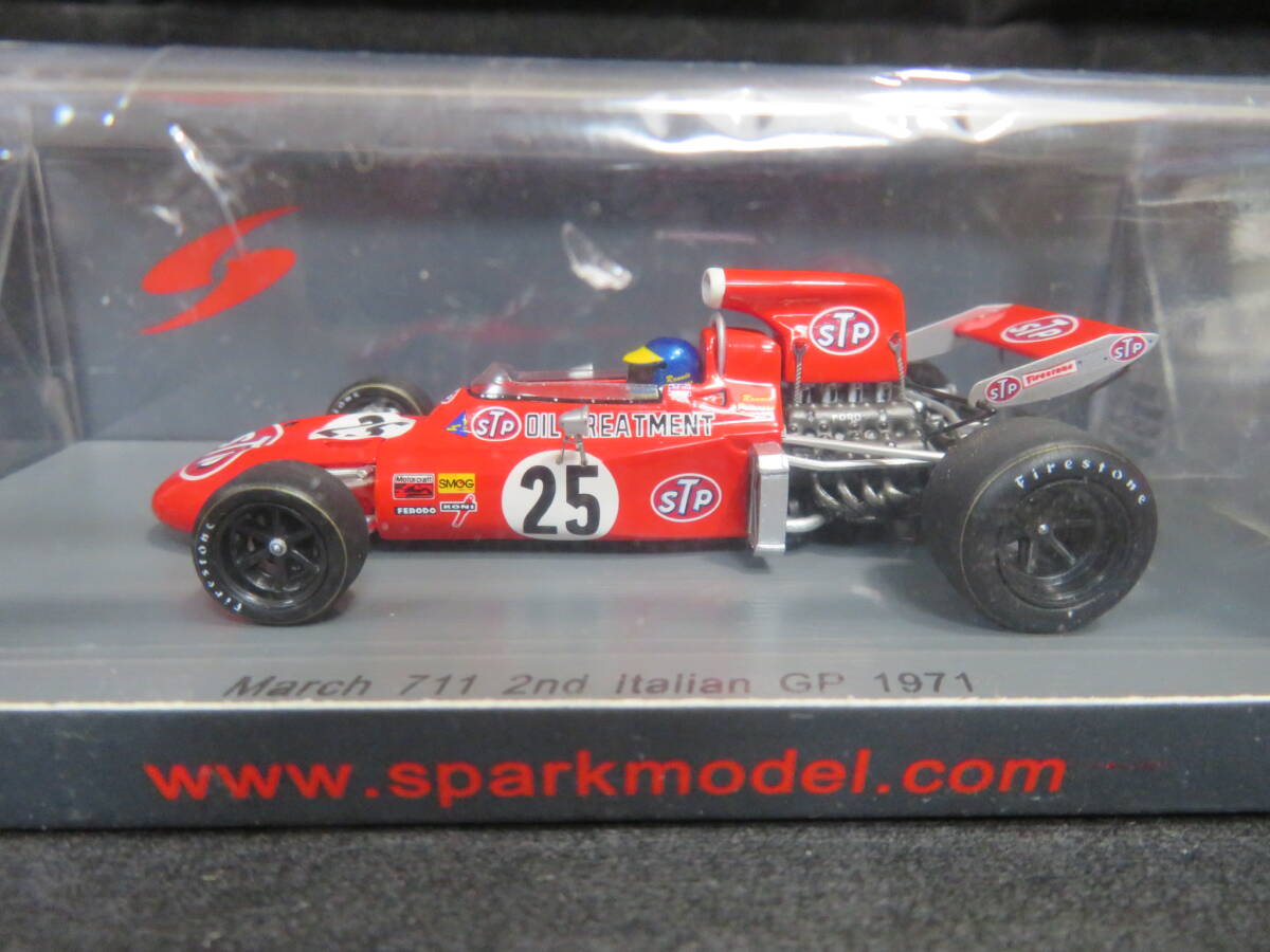 1/43 マーチ 711 イタリアGP 1971 2nd #25 R.ピーターソン、拍卖