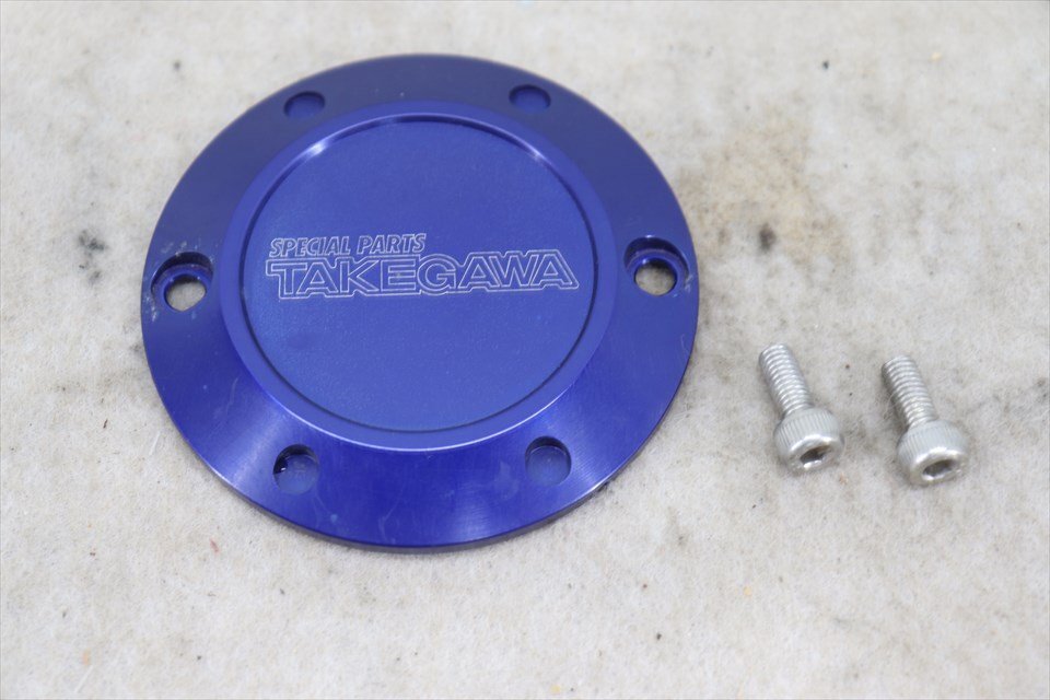 327674 モンキー マグナ50 SP武川 クラッチカバー アルミ 青 ブルー拍卖