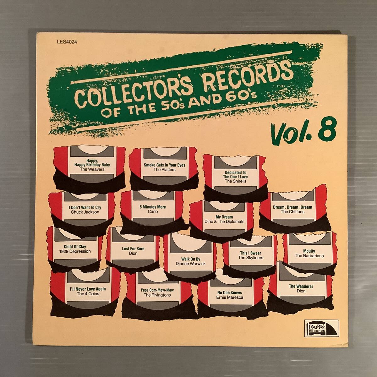 LP(オムニバス 米盤)●COLLECTOR'S RECORDS OF THE 50'S AND 60'S VOL.8※ディオン,シフォンズ,プラターズ,他オールディーズ●良好品!拍卖