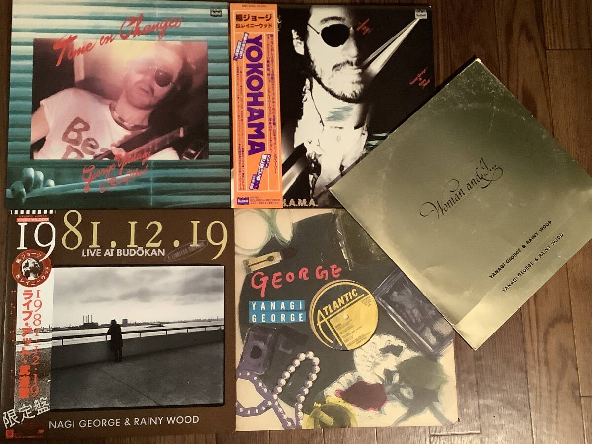 LP●柳ジョージ※5枚まとめてセット●良好品!拍卖