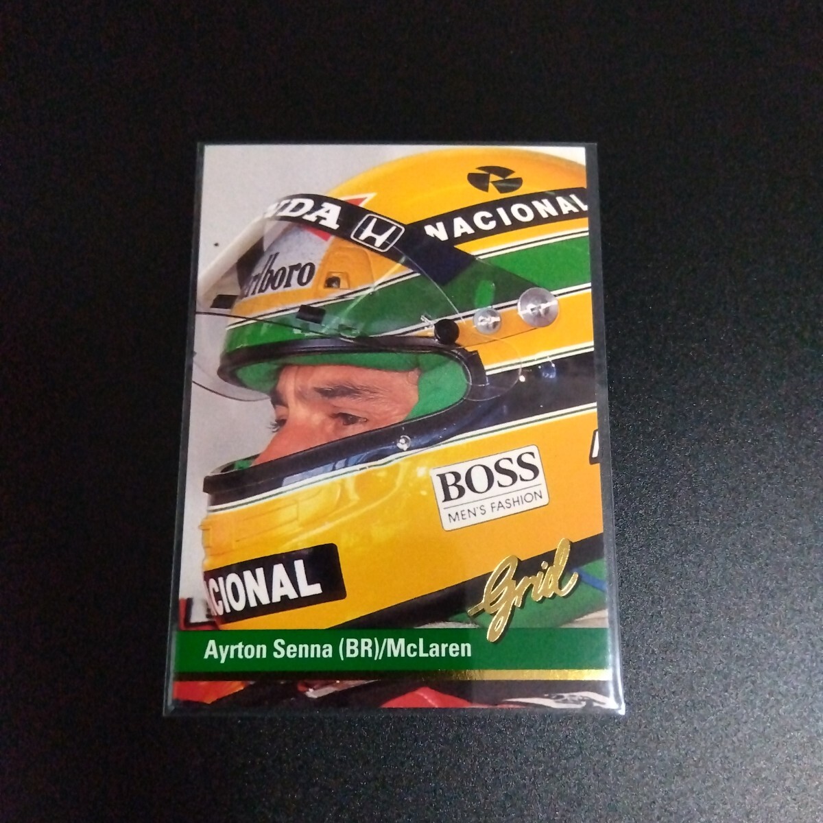 Grid motorcard 1992 F1カード アイルトン・セナ Ayrton Senna #67拍卖
