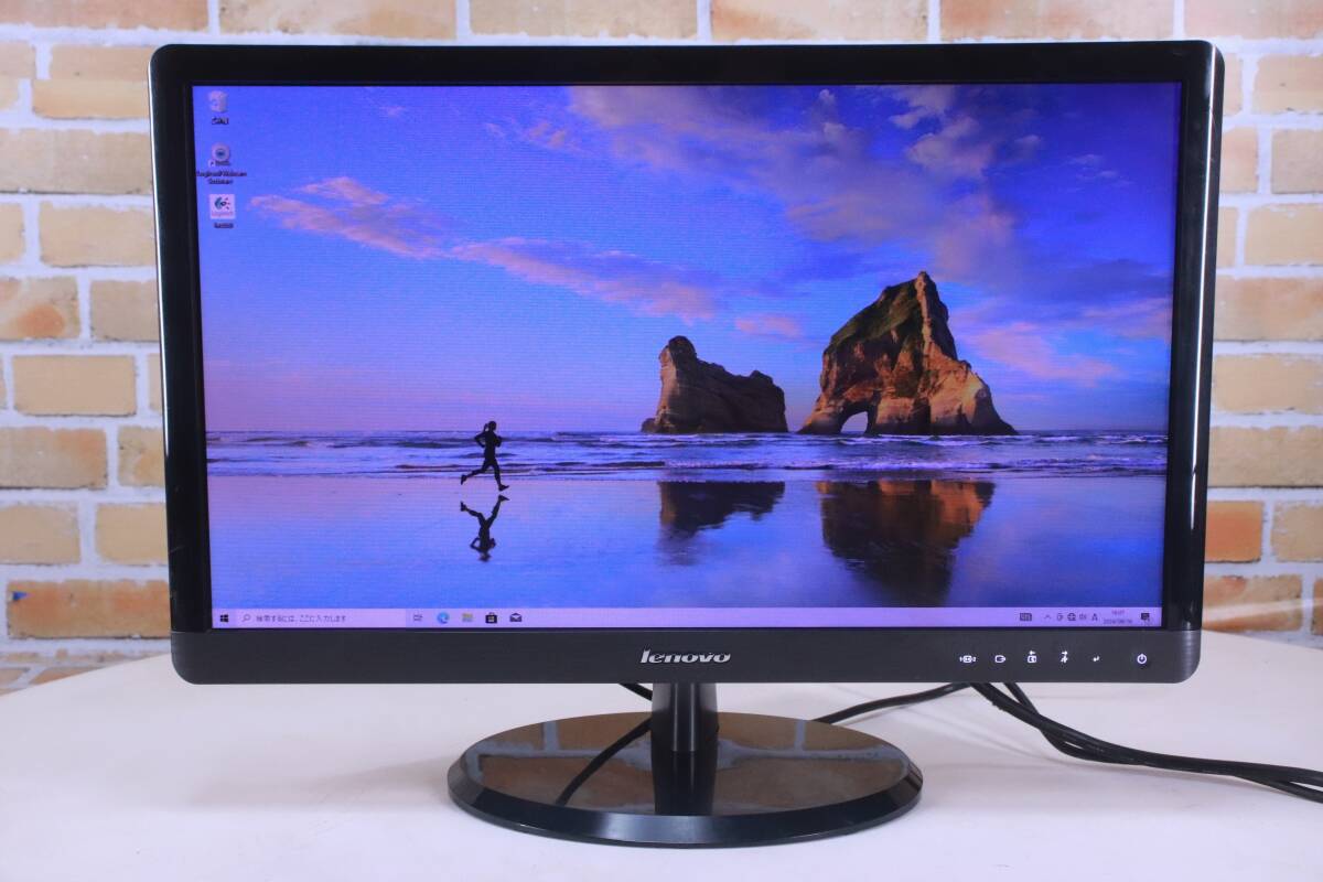 液晶モニター PCモニター 液晶ディスプレイ レノボ L2262wA 2012年製 lenovo 接続2系統 21.5インチ 中古品■(F9662)拍卖