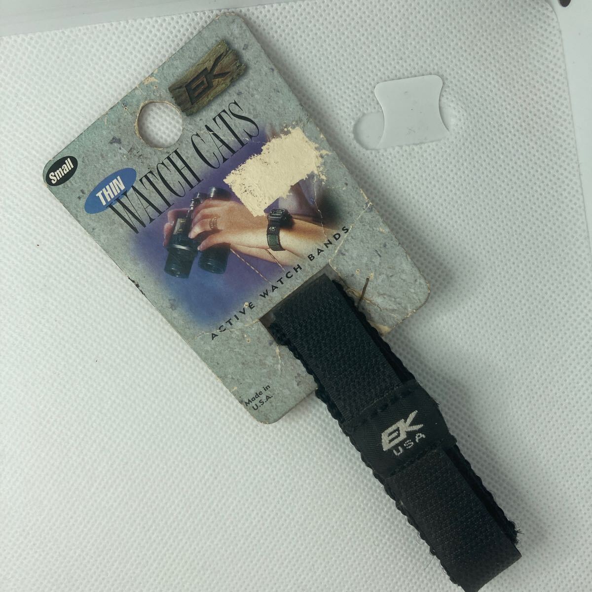 EK THIN WATCH CATS ② デッドストック Sサイズ 腕時計バンド アクティブウォッチバンド EK デザイナーウォッチバンド アウトドア拍卖