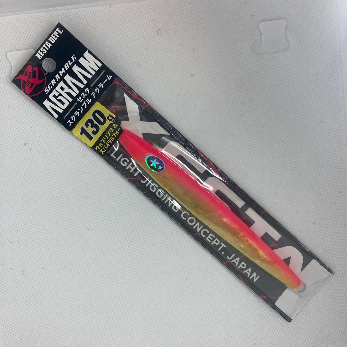 130g スクランブル アグラーム 新品 ゼスタ 169 PCHGDサクラマス ジギング 130拍卖