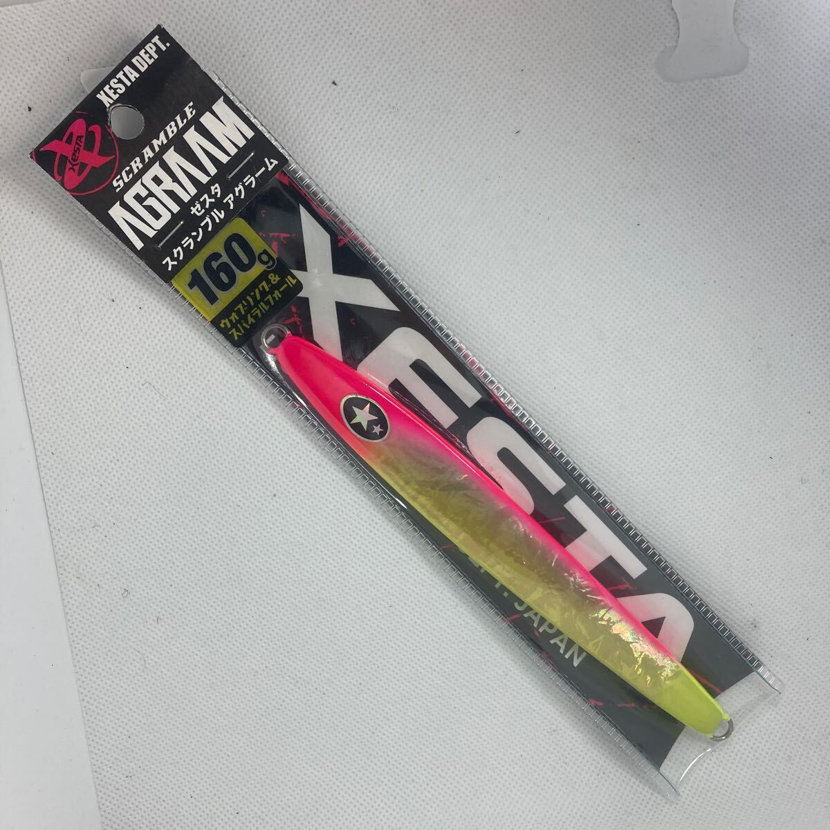 160g スクランブル アグラーム 新品 ゼスタ 169PCHGD サクラマス ジギング 160拍卖