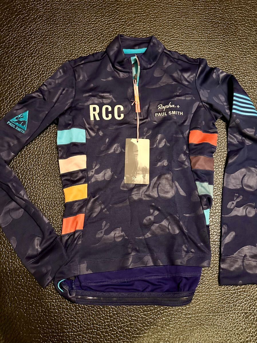 【値下】試着のみ保管品 Rapha Paul Smith LS サイクルジャージXXSサイズ ラファ拍卖