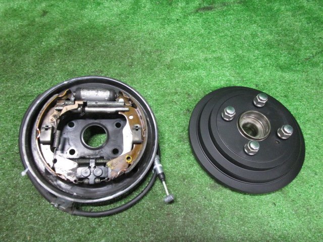 【A63786】◇ゼストスパーク JE1 左 リア ブレーキドラム リアブレーキAssy拍卖