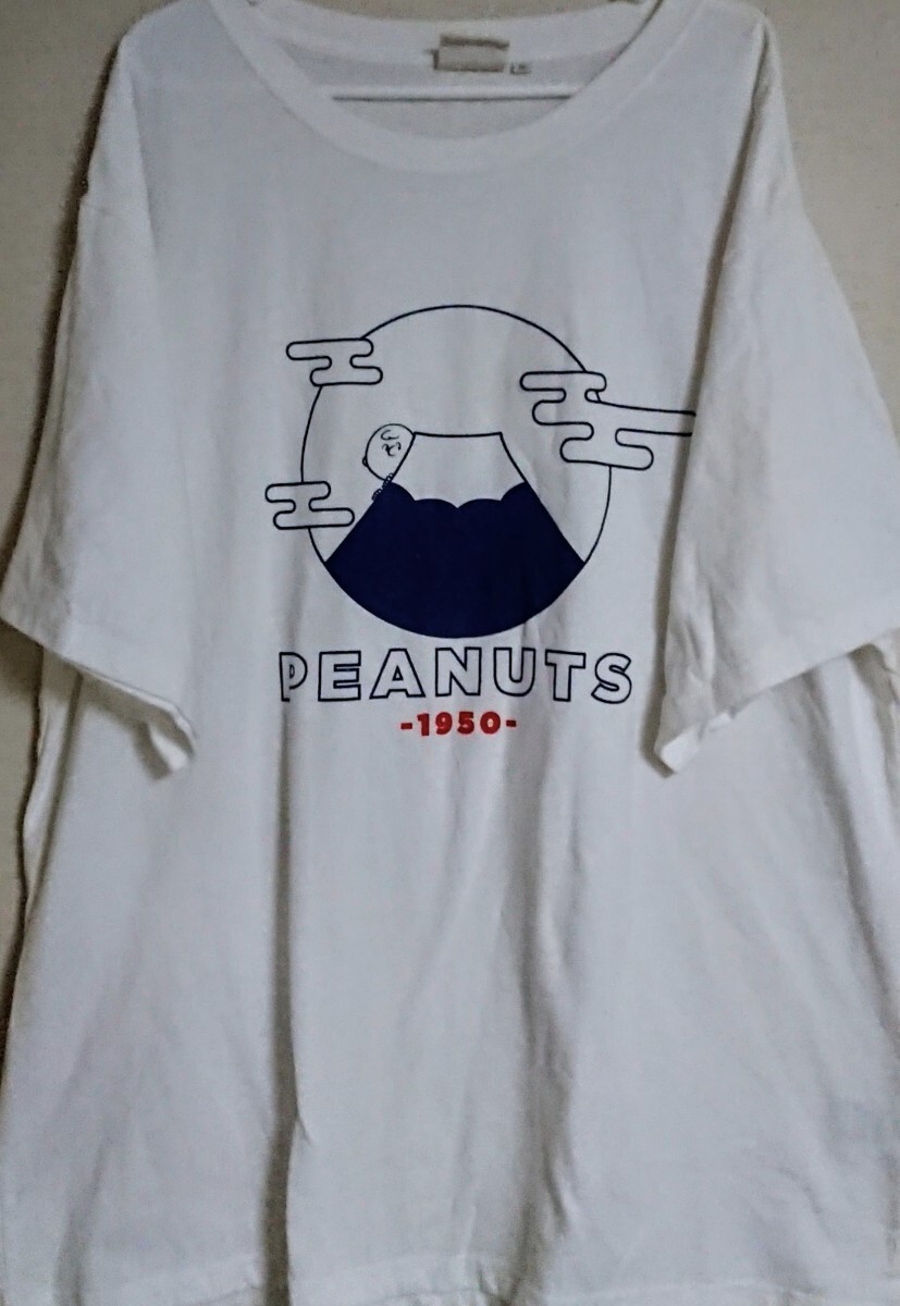 即決 スヌーピー チャーリーブラウン メンズTシャツ【5L】新品タグ付き SNOOPY Peanuts拍卖