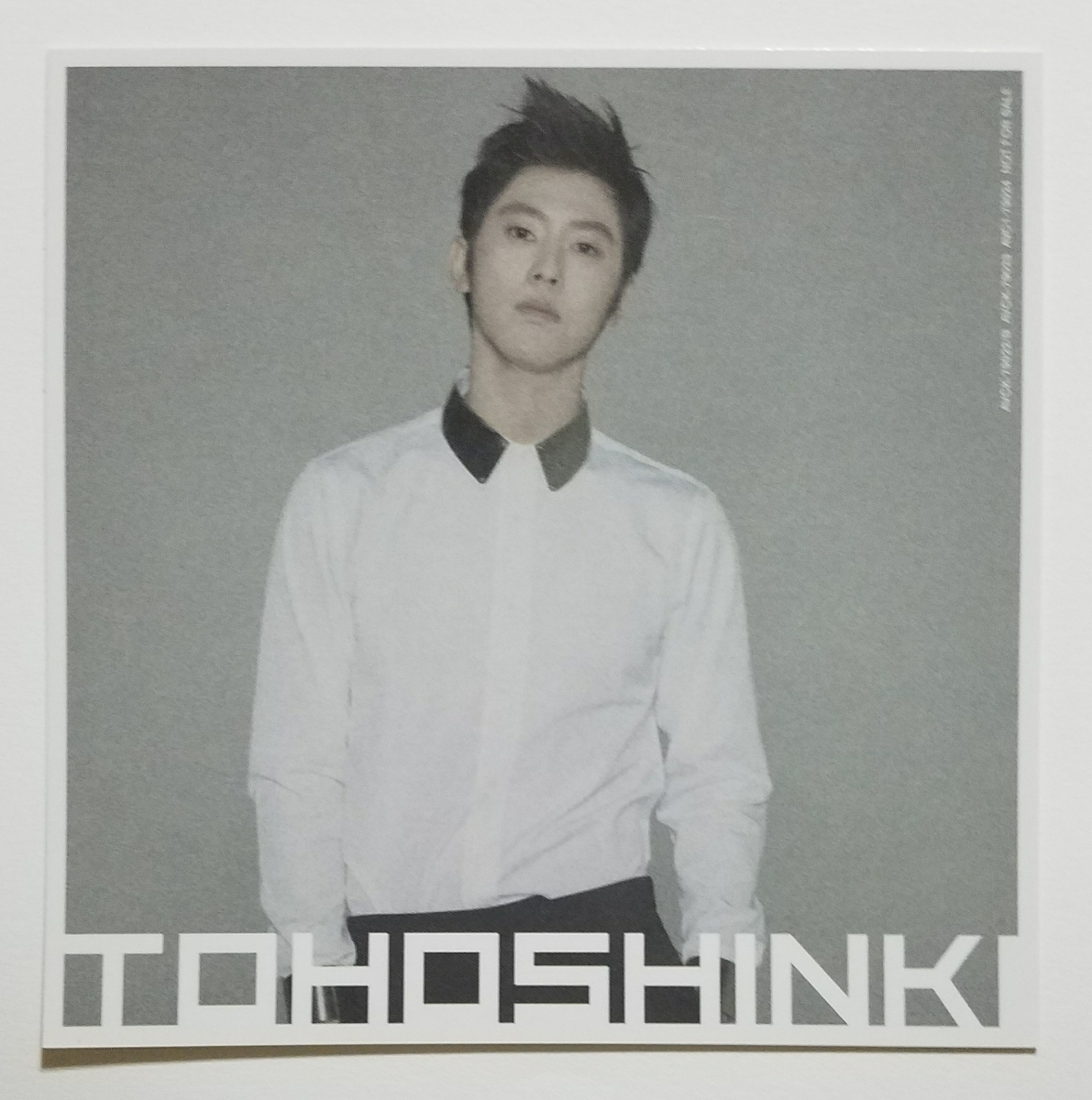 東方神起 ユノ ユンホ WHY? KEEP YOUR HEAD DOWN ジャケカ トレカ 即決 日本盤 Yunho TVXQ ジャケットサイズカード ウェ? Japanese ver.拍卖