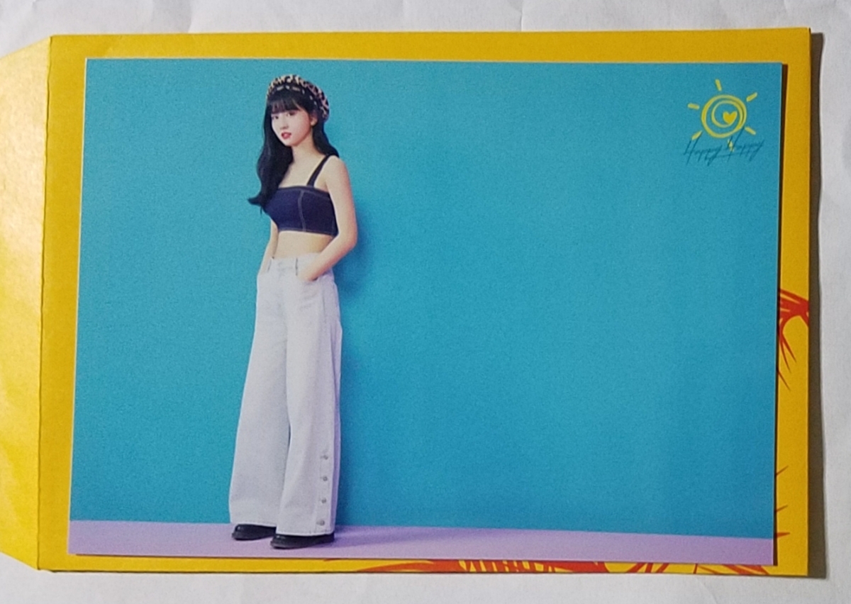 TWICE モモ HAPPY HAPPY トレカ A トレーディングカード MOMO 平井桃 外袋付 即決 リリイベ グッズ ハイタッチ会場限定 トゥワイス拍卖