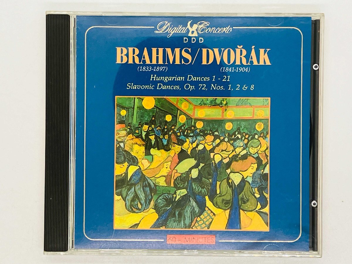 即決CD ブラームス ドヴォルザーク / BRAHMS DVORAK / Hungarian Dances 1 - 21 CCT 628 Z59拍卖