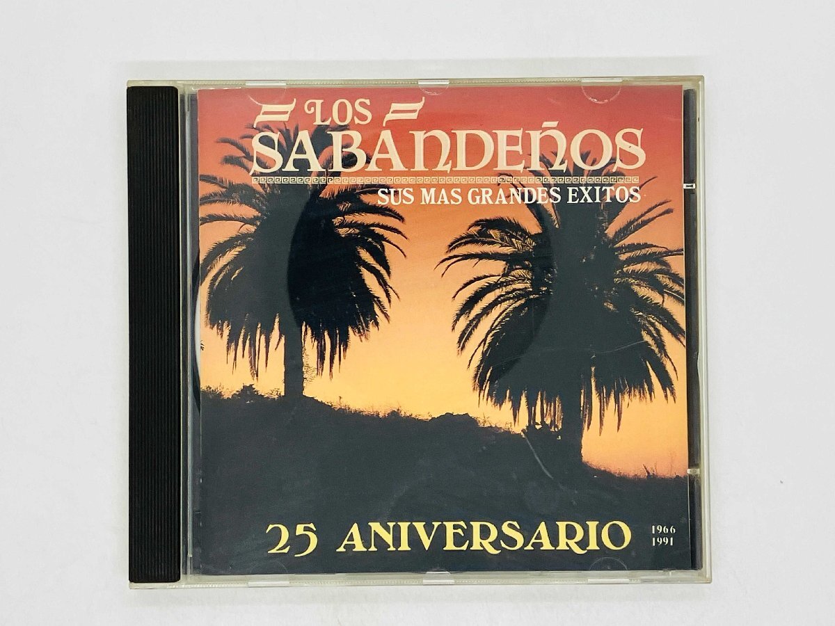 即決CD LOS SABANDENOS / 25 ANIVERSARIO / 1966-1991 ロス・サバンデノス 2-SNICD-81 X38拍卖