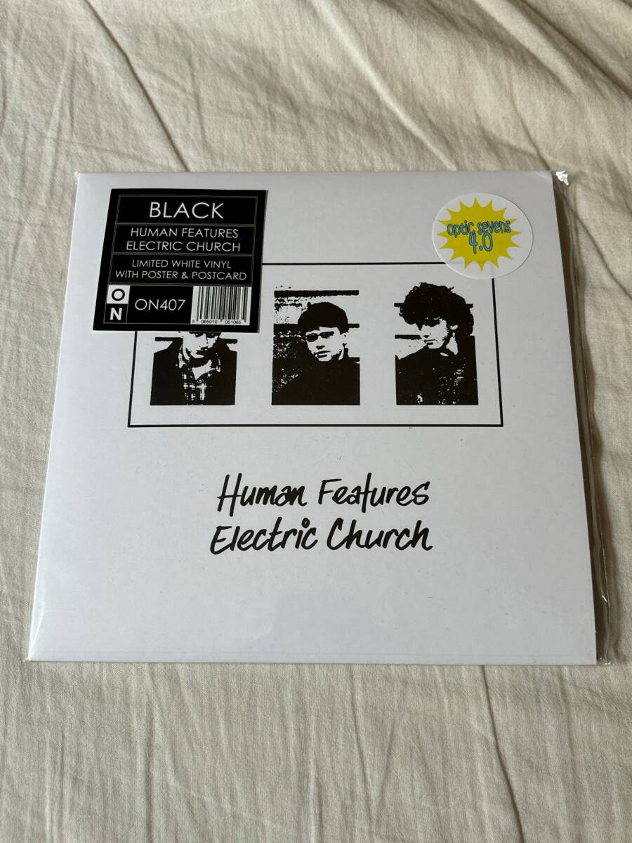 新品未開封 EP シングルアナログレコード 7inch 7インチ Black Human Features/Electric Church ブラック ON407 ネオアコ ギターポップ拍卖