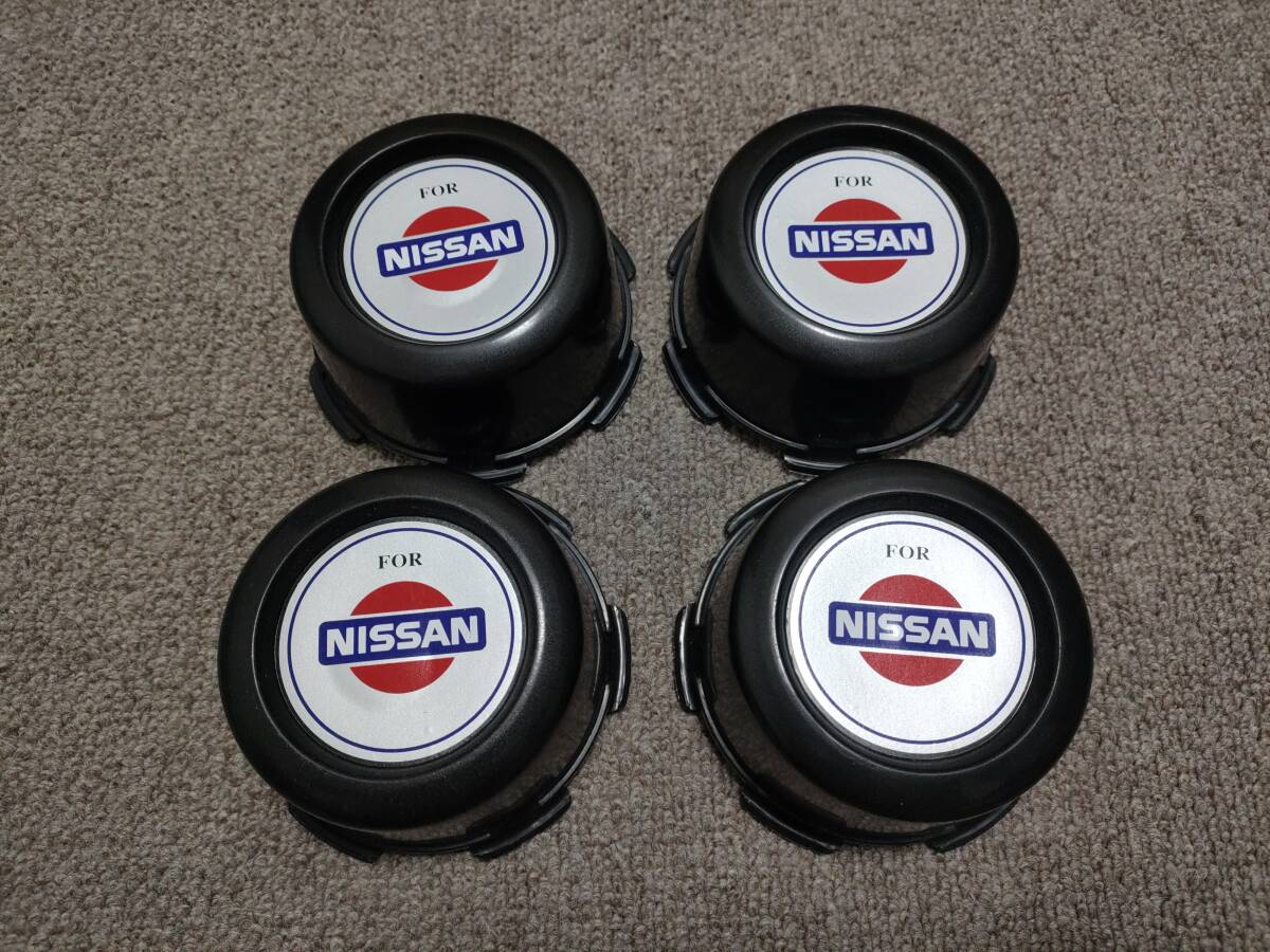 国内発送 日産 ダットサントラック 社外品 6穴 ハブキャップ ホイールキャップ センター カバー 4個セット nissan拍卖
