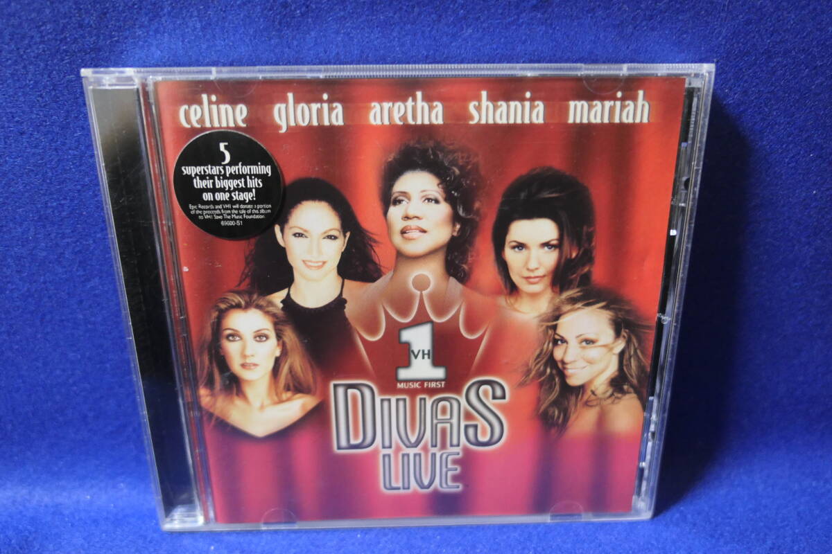 ●送料無料●中古CD● DIVAS LIVE / ディーヴァズ・ライヴ / celine gloria aretha shania mariah / 輸入盤 0074646960028 / EK 69600 拍卖